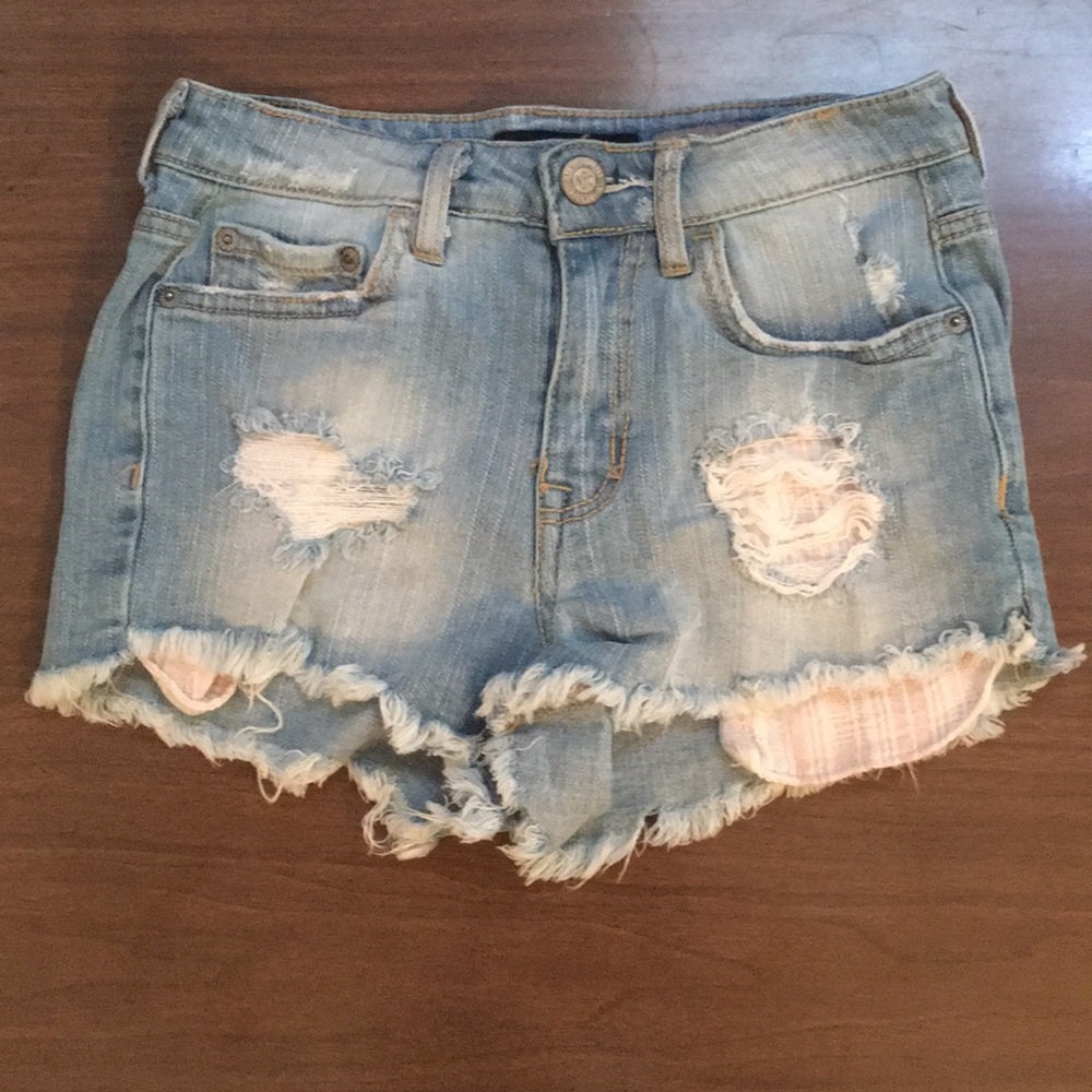 Aeropostale shorts light wash